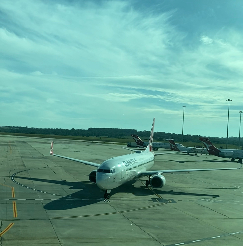 カンタスの飛行機